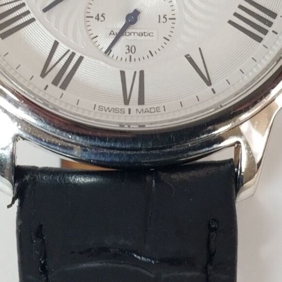 Raymond Weil Maestro Auto Steel Mens Strap Watch Date 2238-v454431 - Picture 5 of 16